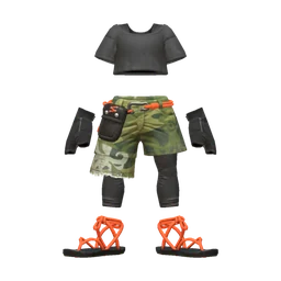 Splatoon Raiders Sea-Lettuce Camo Icon