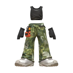 Splatoon Raiders Seaweed Camo Icon