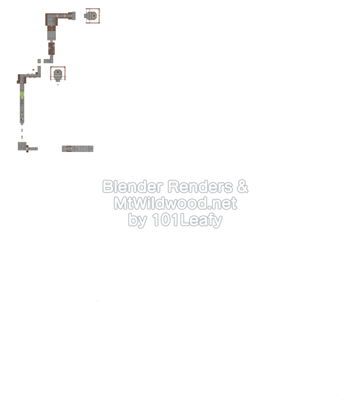 Splatoon Raiders A Blast of Umami Map (top view)