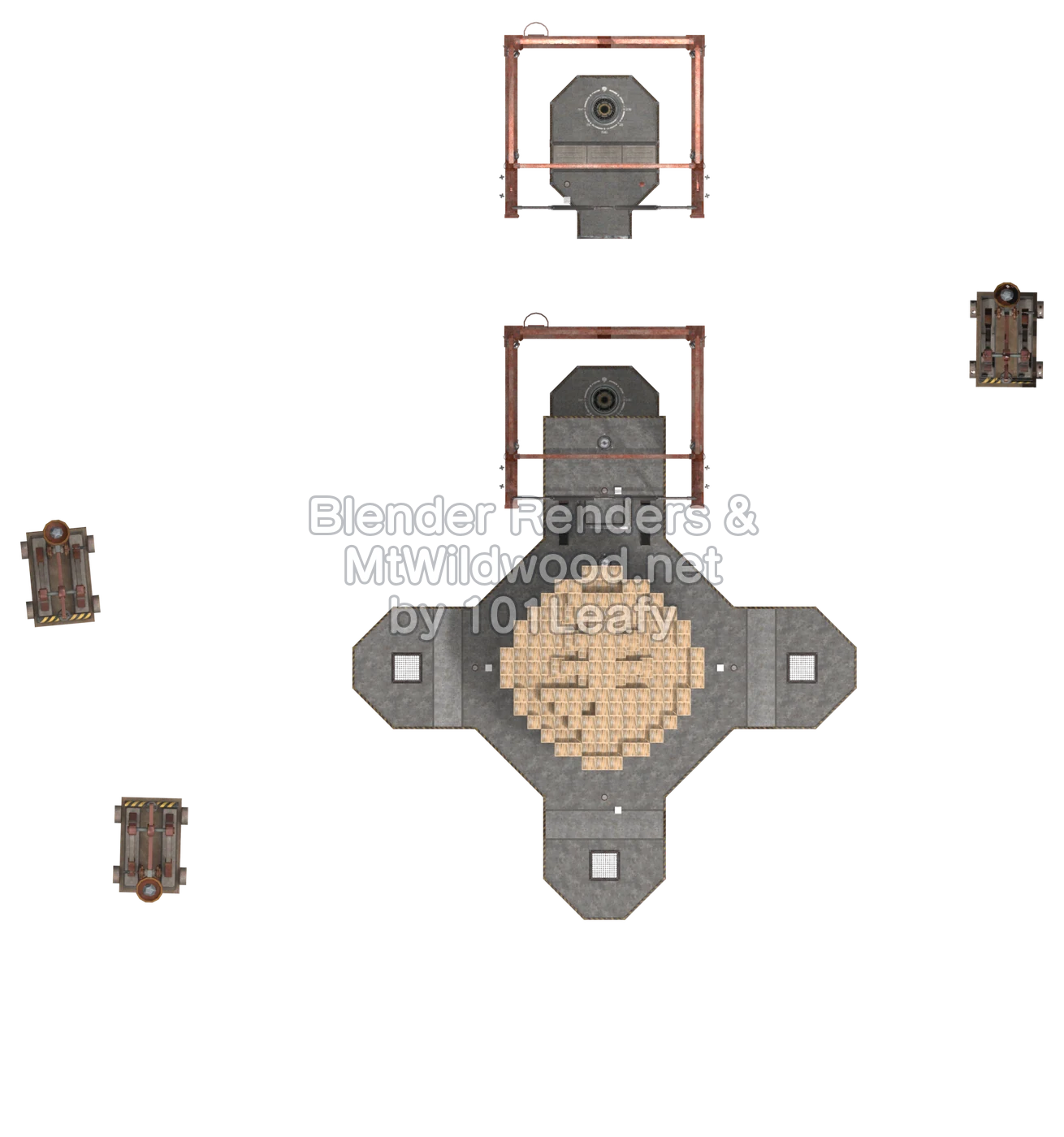 Splatoon Raiders A Punch of Heat Map (top view)