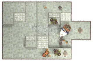Splatoon Raiders Alphreydo Buried Ruins Map (top view)