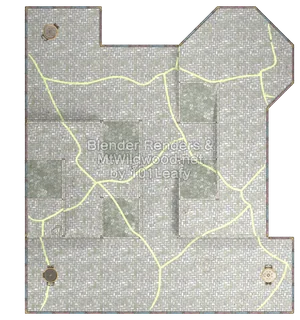 Splatoon Raiders Tier 1 Map A Map (top view)