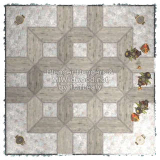 Splatoon Raiders Cheeli Den Map (top view)