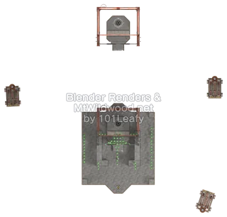 Splatoon Raiders Full-Course Speed Feast Map (top view)