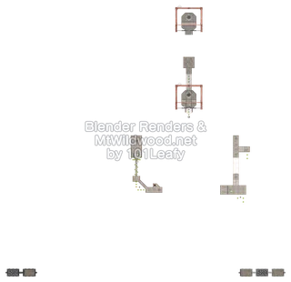 Splatoon Raiders Hand Tossed Map (top view)