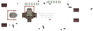 Splatoon Raiders Plain & Dry Map (top view)