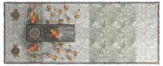 Splatoon Raiders Pleyn Den Map (top view)