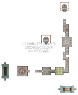 Splatoon Raiders Revolutionary Cuisine Map (top view)