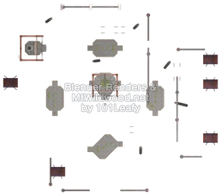 Splatoon Raiders Slice & Dice Map (top view)