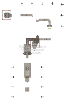 Splatoon Raiders Swirling Aromas Map (top view)