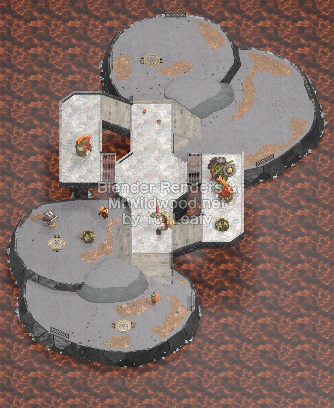 Splatoon Raiders Gjoza Buried Ruins Floor 3 Map (45° view) Splatoon Raiders Gjoza Buried Ruins Floor 3 Map (45° view)