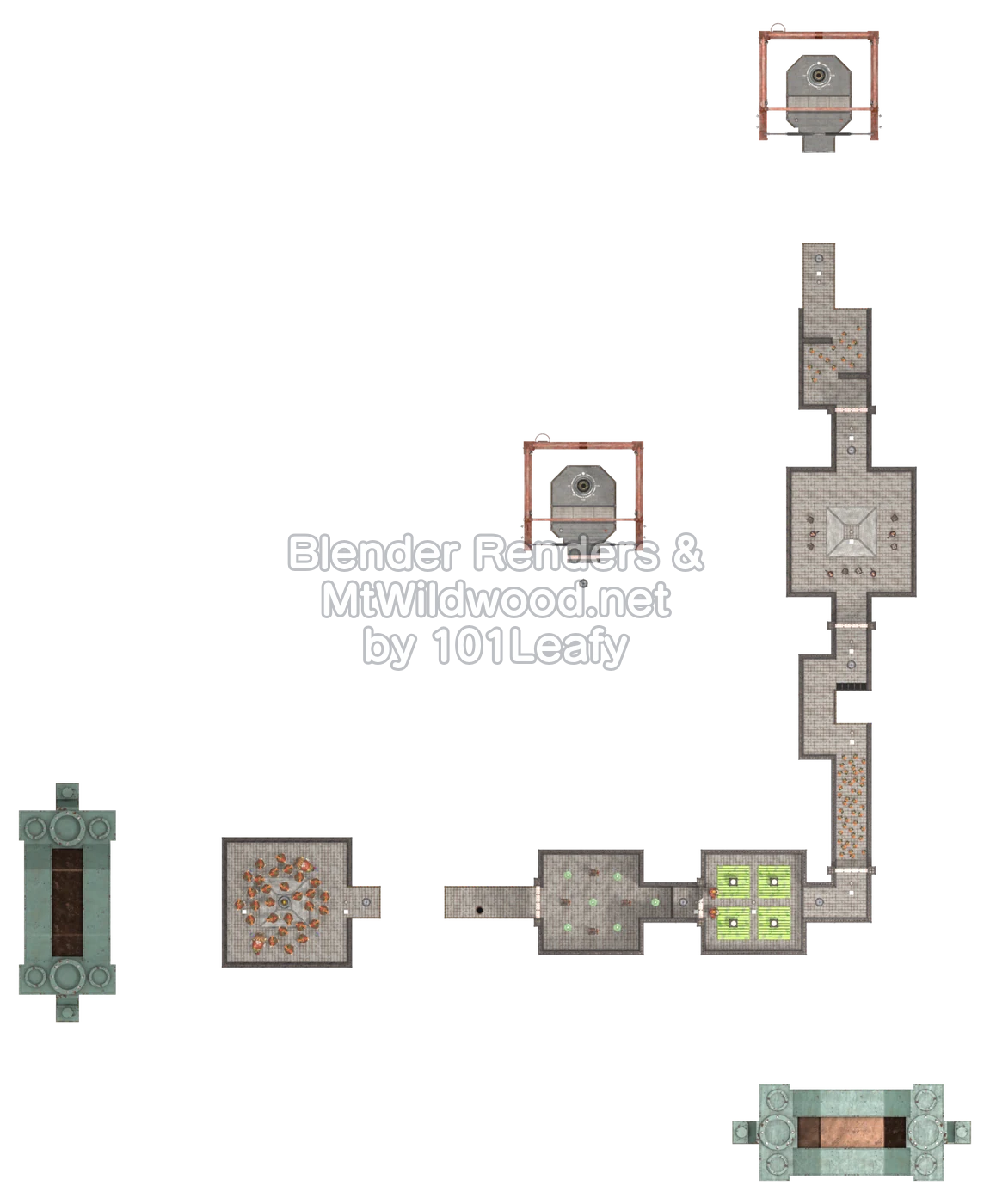 Splatoon Raiders Revolutionary Cuisine Map (top view) Splatoon Raiders Revolutionary Cuisine Map (top view)