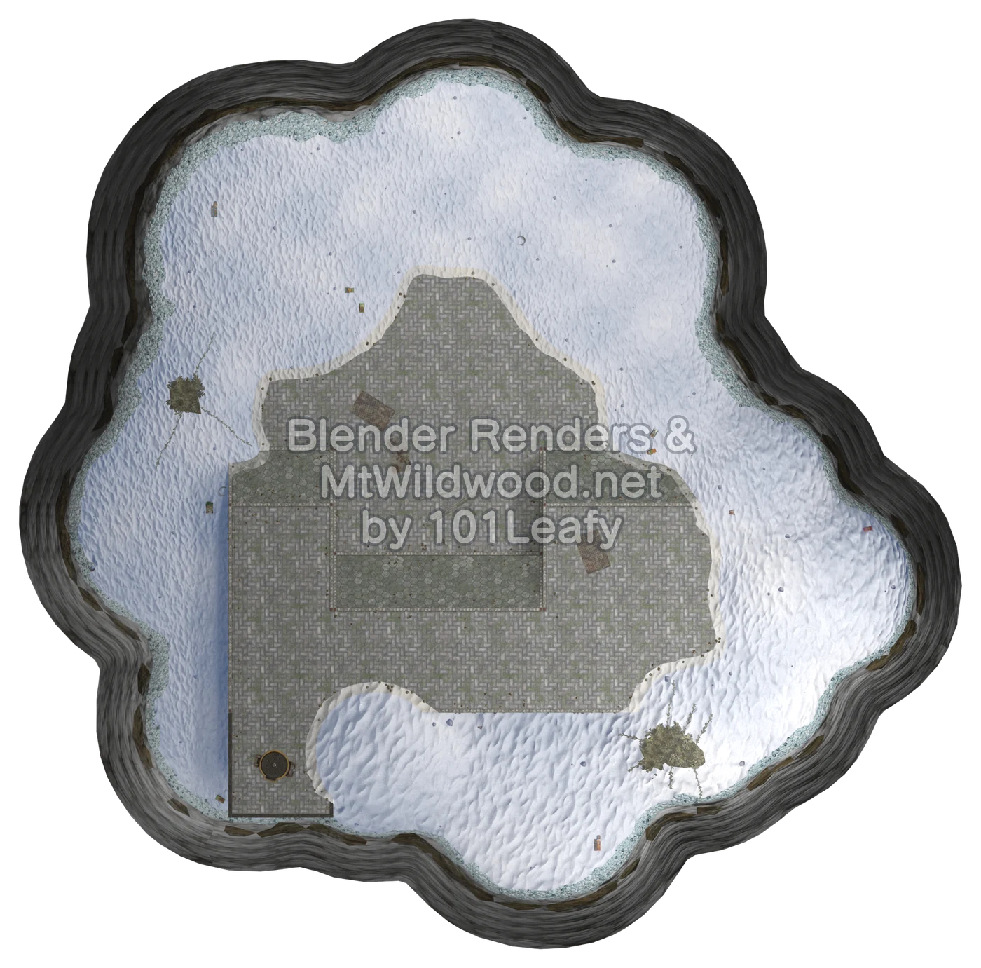 Splatoon Raiders Scayl Buried Ruins Floor 3 Map (top view) Splatoon Raiders Scayl Buried Ruins Floor 3 Map (top view)