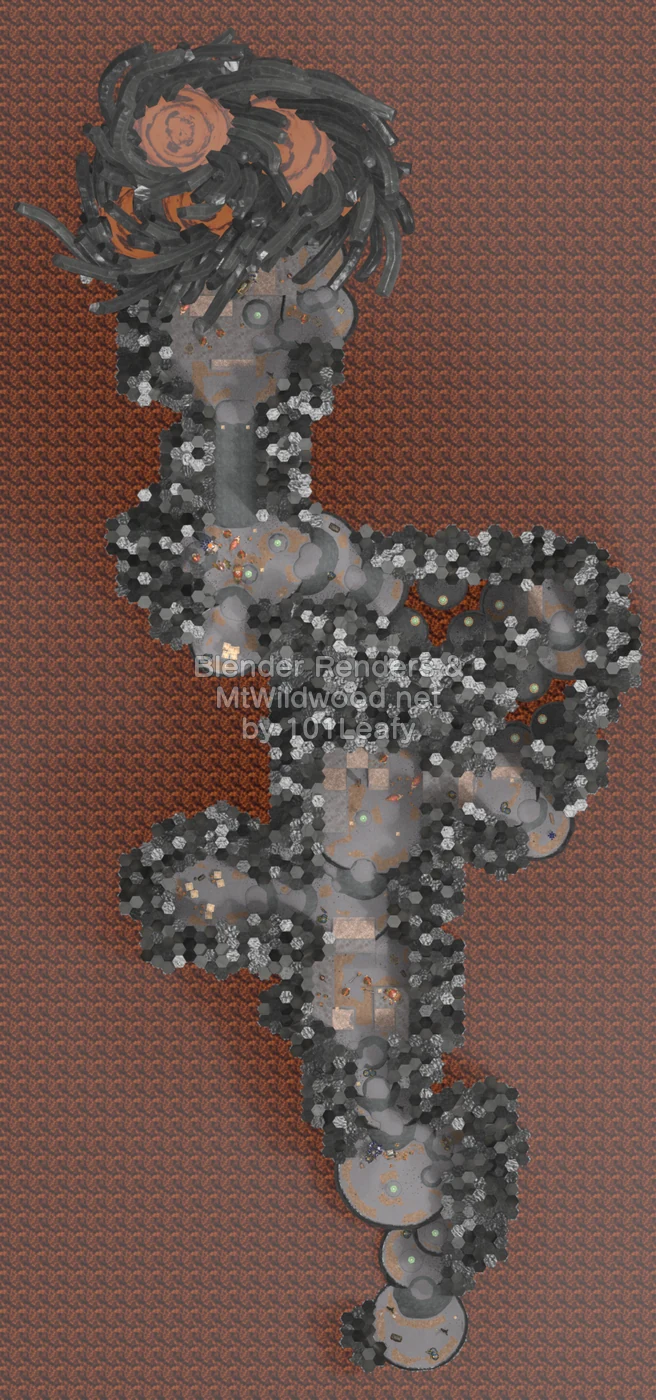 Splatoon Raiders Yaksubi Volcano Map (top view) Splatoon Raiders Yaksubi Volcano Map (top view)