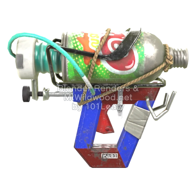 Splatoon Raiders Aluminio dual (Espalda) Modelo 3D