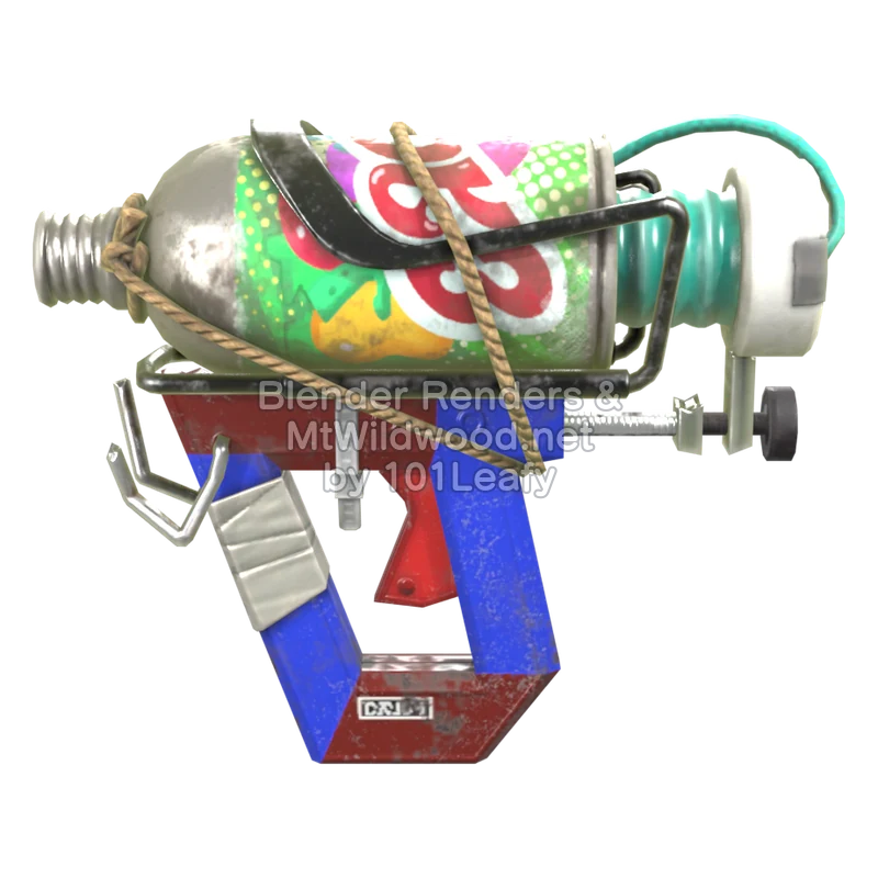 Splatoon Raiders Aluminio dual (Frente) Modelo 3D