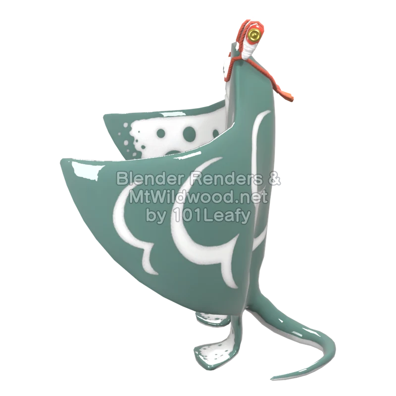Splatoon Raiders Big Man 1 (Side) 3D Render