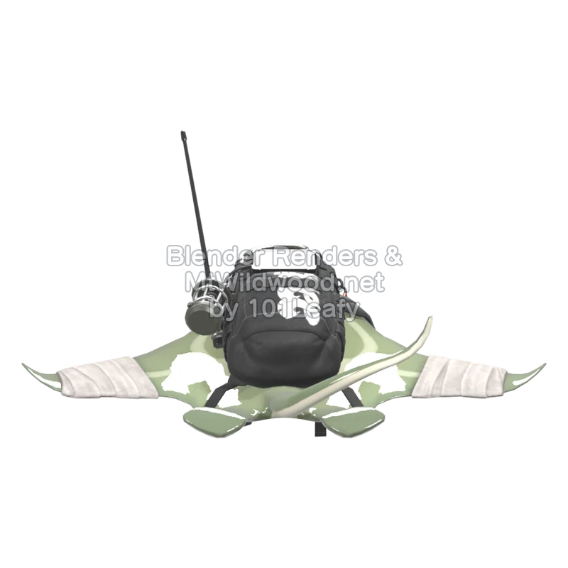 Splatoon Raiders Big Man 2 (Back) 3D Render