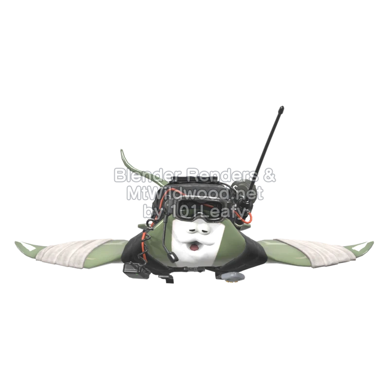 Splatoon Raiders Big Man 2 (Front) 3D Render