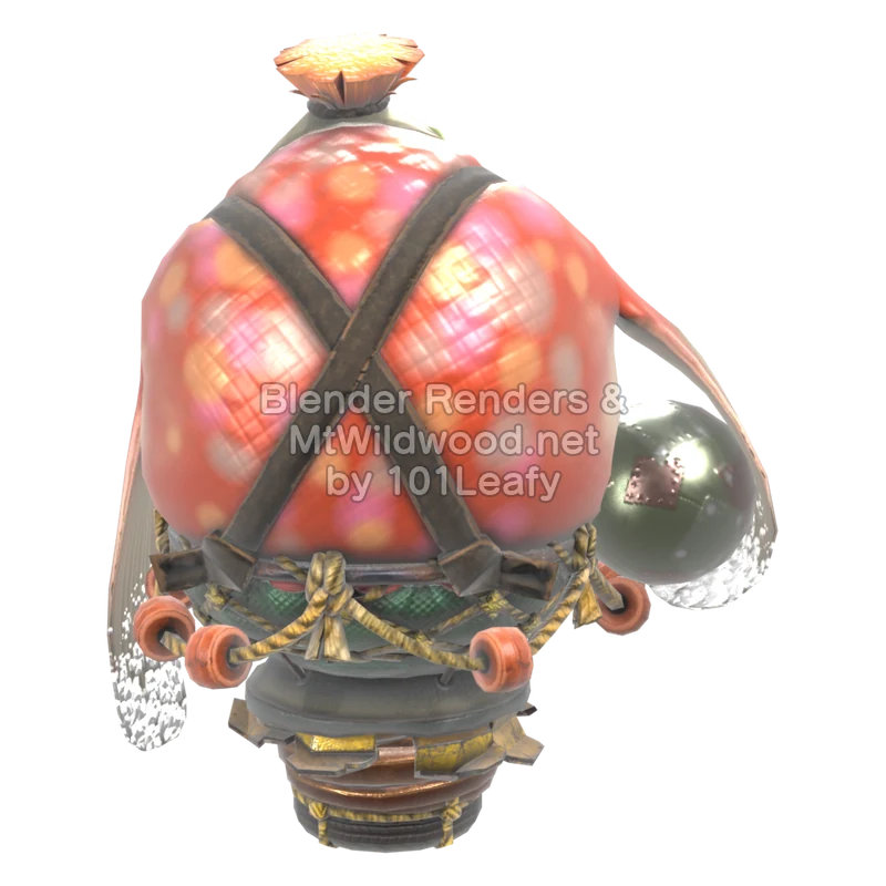 Splatoon Raiders Big Shot (Back) 3D Render Splatoon Raiders Big Shot (Back) 3D Render