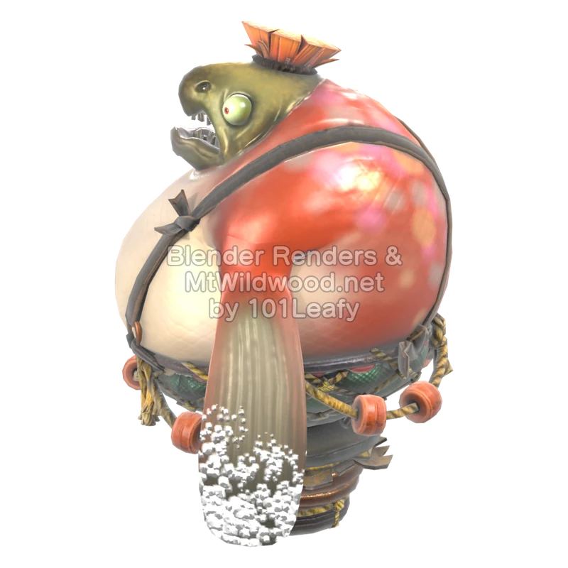 Splatoon Raiders Big Shot (Side) 3D Render Splatoon Raiders Big Shot (Side) 3D Render