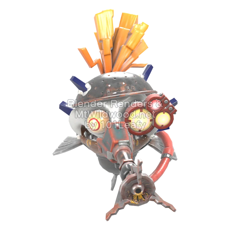 Splatoon Raiders Hochstapla (Vorne) 3D-Modell Splatoon Raiders Hochstapla (Vorne) 3D-Modell