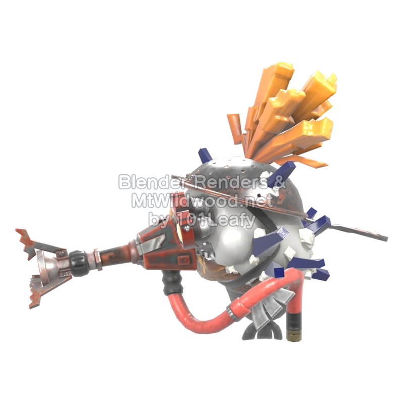 Splatoon Raiders Hochstapla (Seite) 3D-Modell Splatoon Raiders Hochstapla (Seite) 3D-Modell