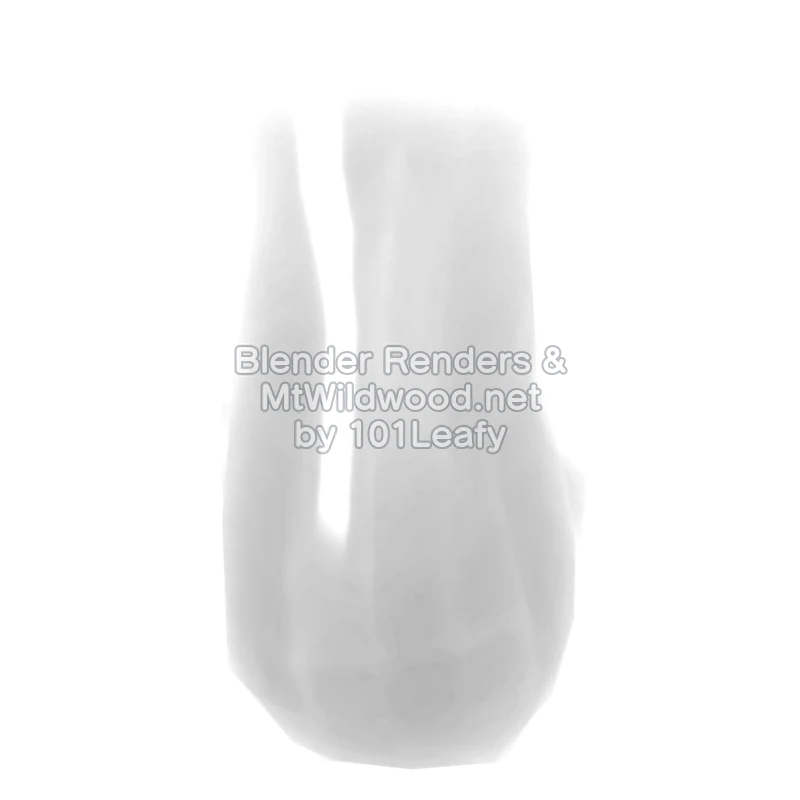 Splatoon Raiders Blast Boot 3 (Back) 3D Render