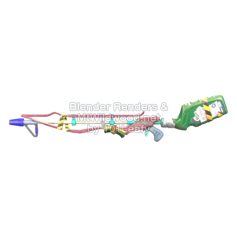 Splatoon Raiders Bleich-Konzentrator (Vorne) 3D-Modell Splatoon Raiders Bleich-Konzentrator (Vorne) 3D-Modell