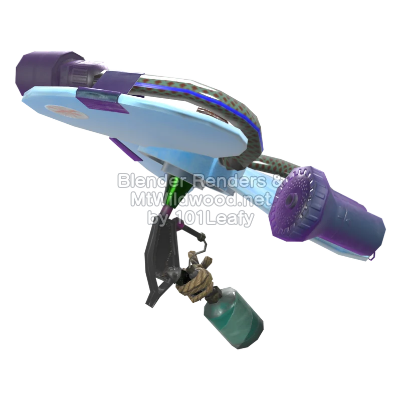 Splatoon Raiders Booyarang 1 (Front) 3D Render