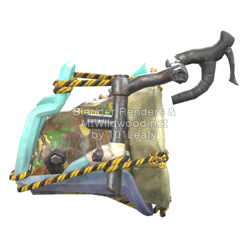 Splatoon Raiders Tarn-Schwapper (Hinten) 3D-Modell Splatoon Raiders Tarn-Schwapper (Hinten) 3D-Modell