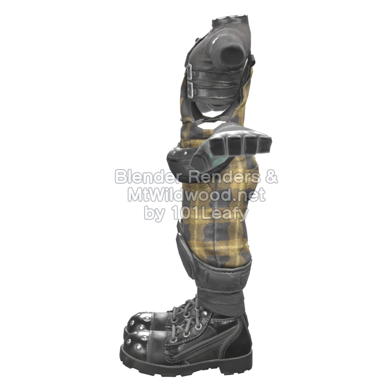 Splatoon Raiders Checkmate Punk 1 (Side) 3D Render Splatoon Raiders Checkmate Punk 1 (Side) 3D Render