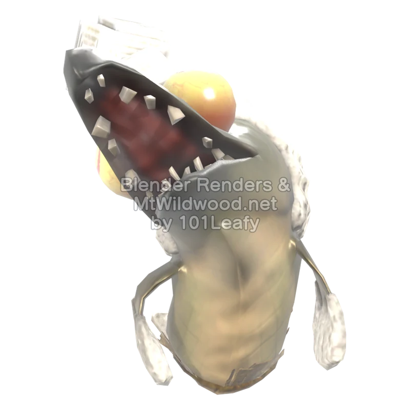 Splatoon Raiders Chum 3 (Front) 3D Render Splatoon Raiders Chum 3 (Front) 3D Render