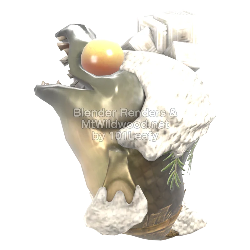 Splatoon Raiders Chum 3 (Side) 3D Render Splatoon Raiders Chum 3 (Side) 3D Render