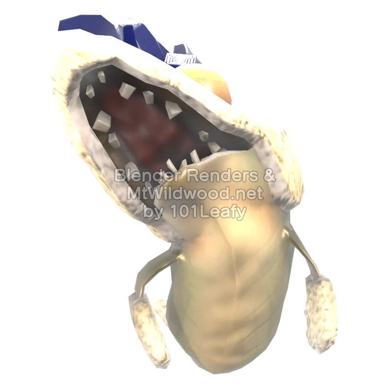 Splatoon Raiders Chum 4 (Front) 3D Render Splatoon Raiders Chum 4 (Front) 3D Render