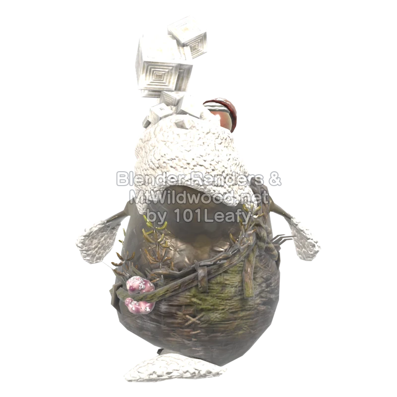 Splatoon Raiders Cohock 3 (Back) 3D Render Splatoon Raiders Cohock 3 (Back) 3D Render