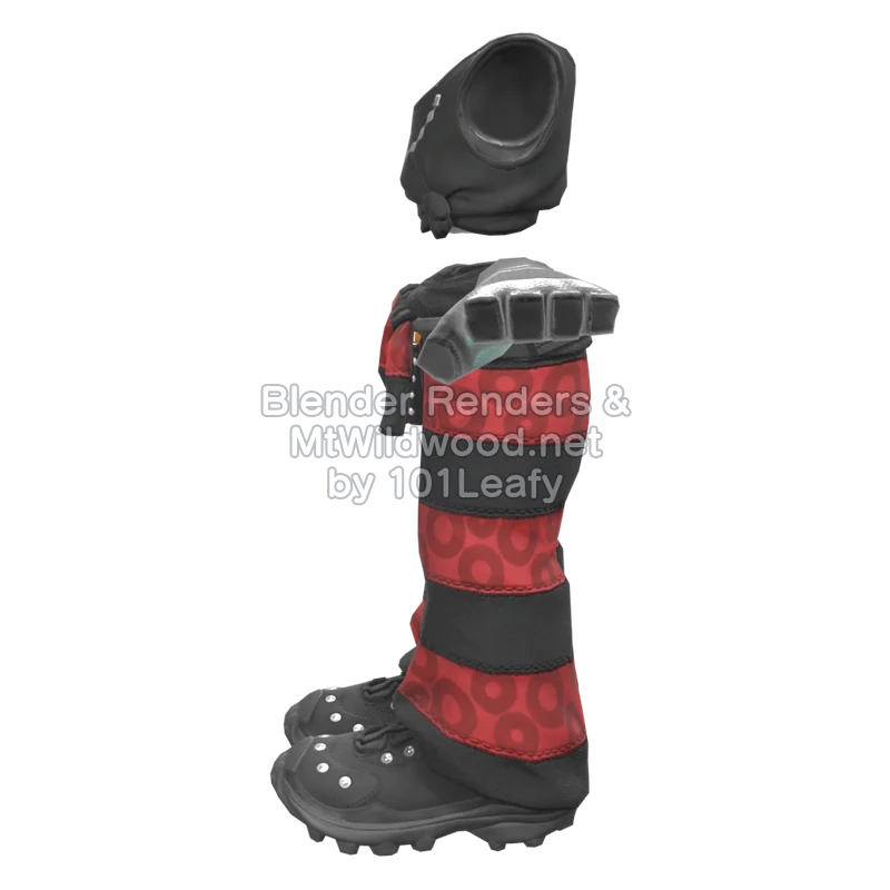 Splatoon Raiders Crimson Punk 1 (Side) 3D Render