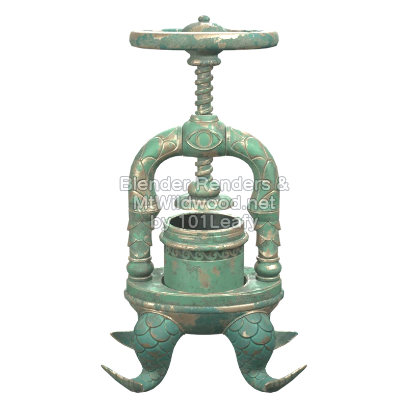 Splatoon Raiders Damage Up (Back) 3D Render