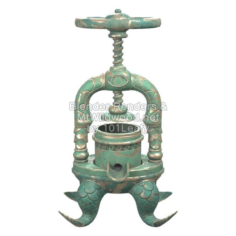 Splatoon Raiders Damage Up (Front) 3D Render