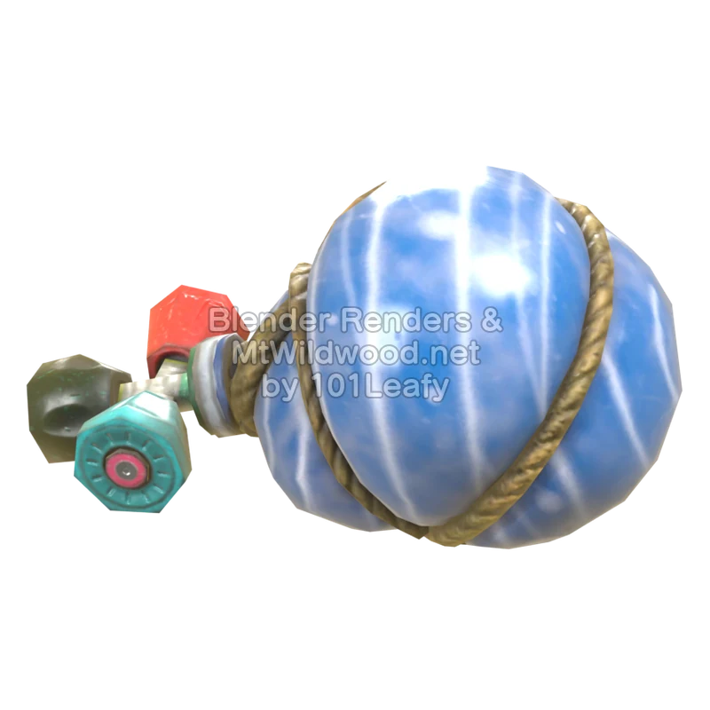Splatoon Raiders Dash Bomb 1 (Front) 3D Render Splatoon Raiders Dash Bomb 1 (Front) 3D Render
