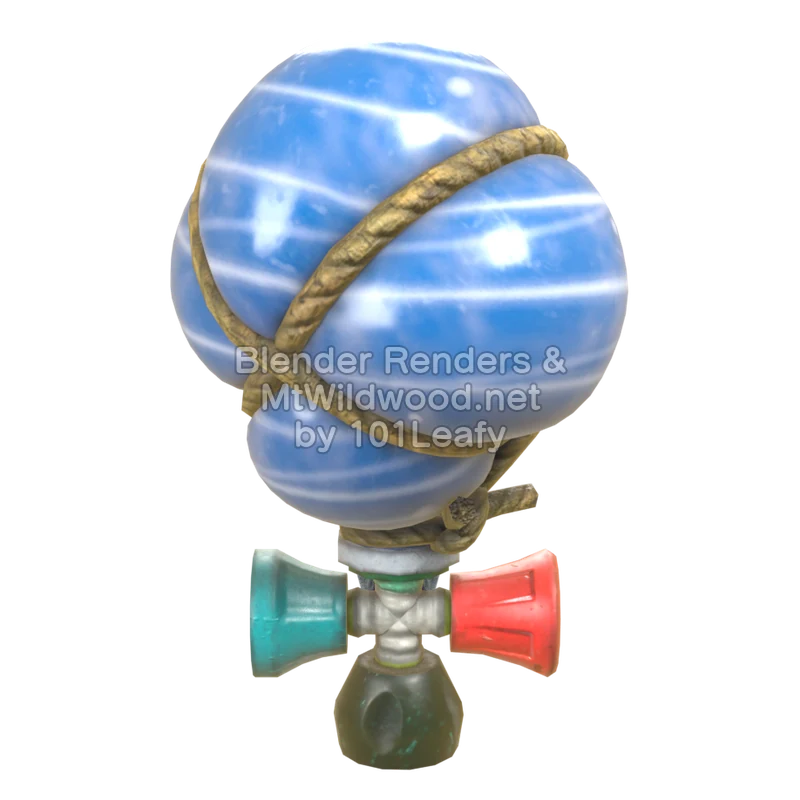 Splatoon Raiders Dash Bomb 3 (Back) 3D Render Splatoon Raiders Dash Bomb 3 (Back) 3D Render