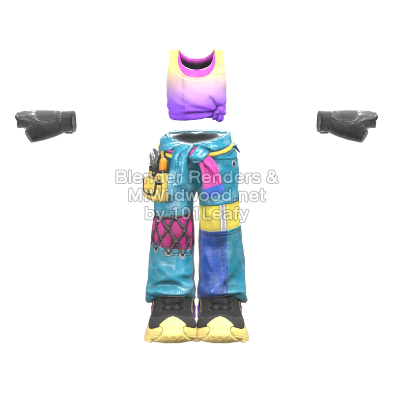 Splatoon Raiders Dawn Avant-Garde 1 (Front) 3D Render