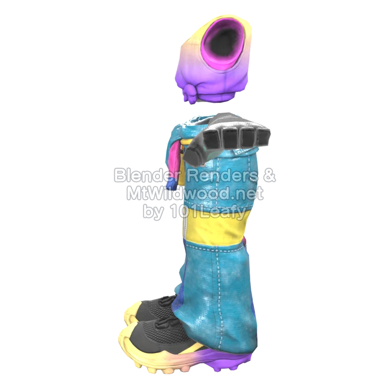 Splatoon Raiders Dawn Avant-Garde 1 (Side) 3D Render
