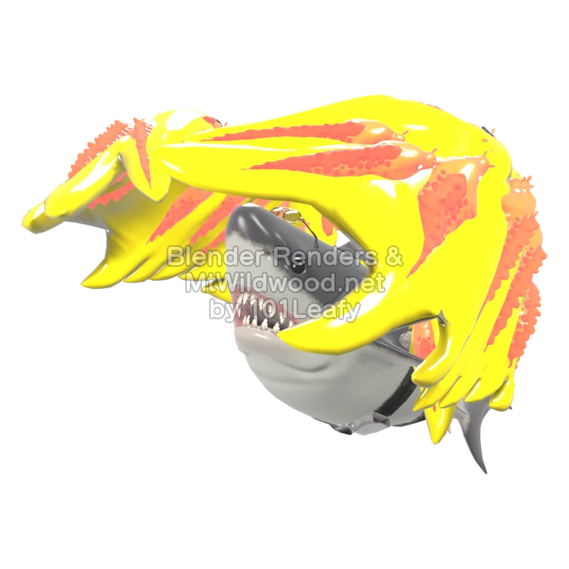 Splatoon Raiders Deep Cut (Front) 3D Render