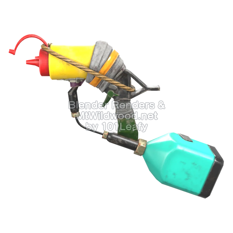 Splatoon Raiders Salsero dual (Frente) Modelo 3D