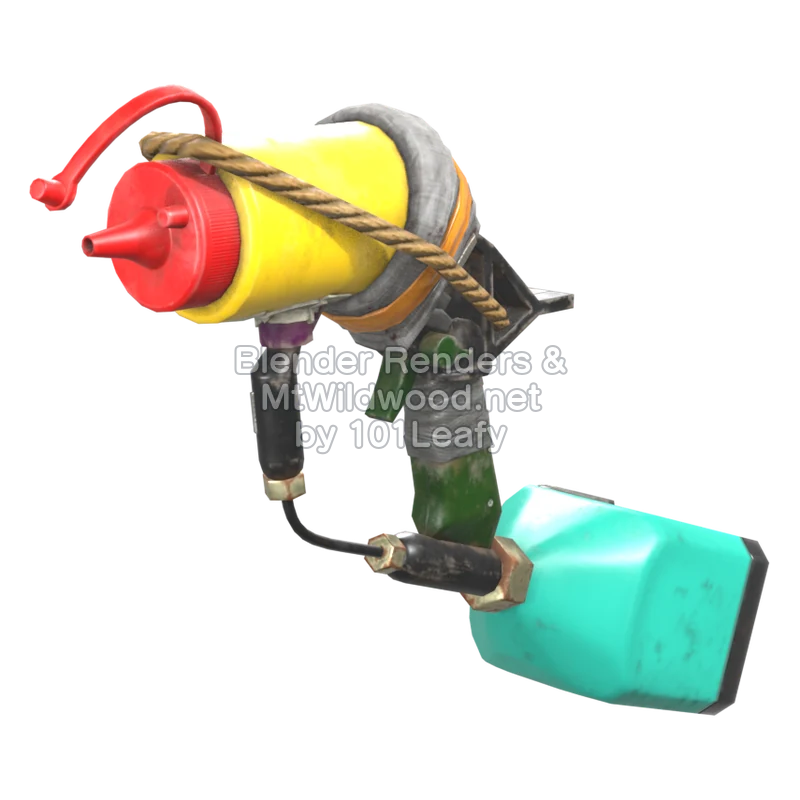 Splatoon Raiders Salsero dual (Lado) Modelo 3D
