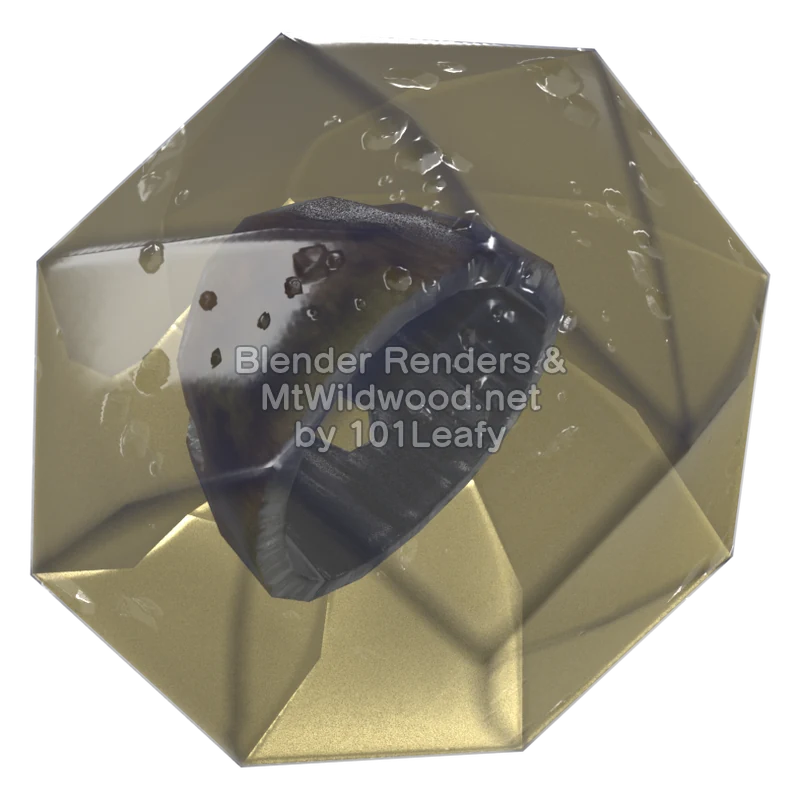 Splatoon Raiders Drizzler's Mask (Side) 3D Render