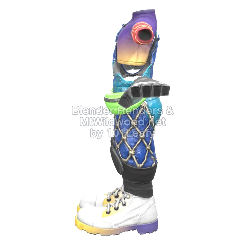 Splatoon Raiders Dusk Avant-Garde 1 (Side) 3D Render