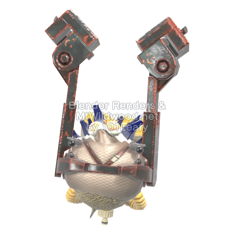 Splatoon Raiders Rakzakkato 1 (Vorne) 3D-Modell Splatoon Raiders Rakzakkato 1 (Vorne) 3D-Modell