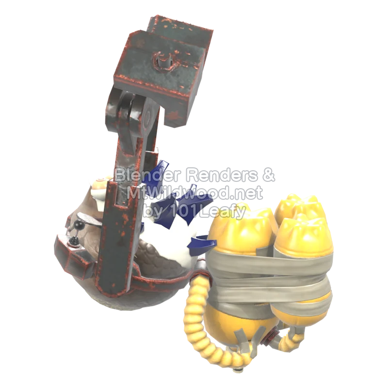 Splatoon Raiders Rakzakkato 1 (Seite) 3D-Modell Splatoon Raiders Rakzakkato 1 (Seite) 3D-Modell